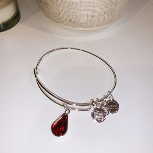 Red Alex&Ani Bangle